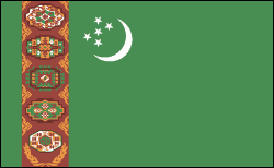 Turkmenistan flag