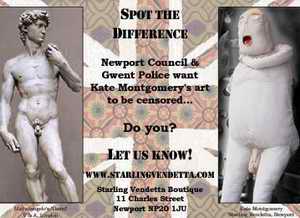 Spot the difference David & art