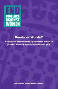 deeds or words